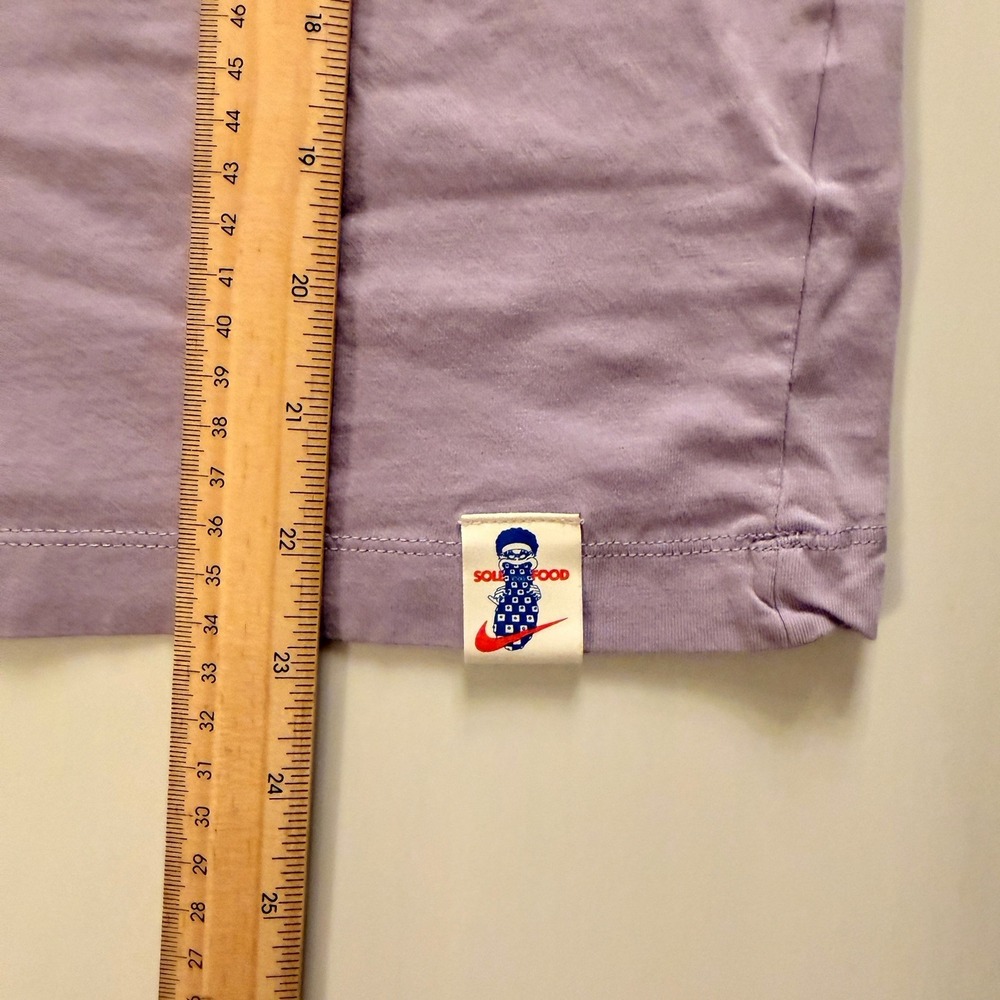 Nike Youth Sole Food Graphic  T Shirt  Purple Size L - Picture 3 of 5